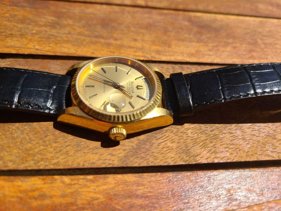 Relógio Automático Bulova Super Seville Day-Date 1985