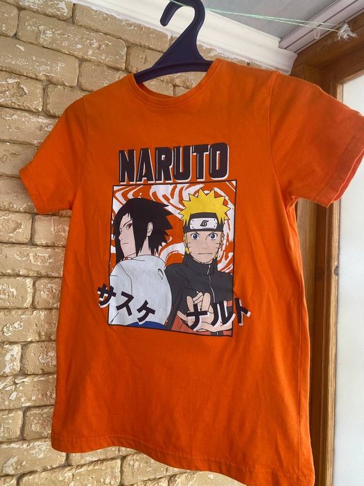 Футболка Naruto Shippuden оригінал | Стан нової | р. 140 (9-10 р)