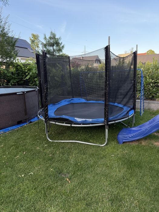 Trampolina ogrodowa duza