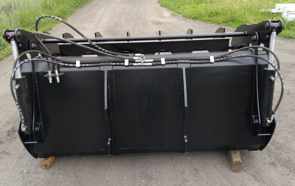 Ferrum łyżko krokodyl zab palony powiększony 2.4m 1.8m3 XXL