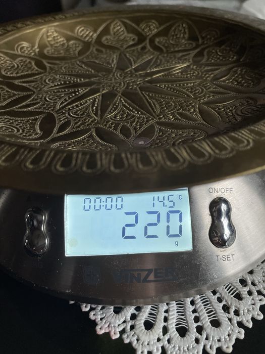 Латунь тарілка вінтаж