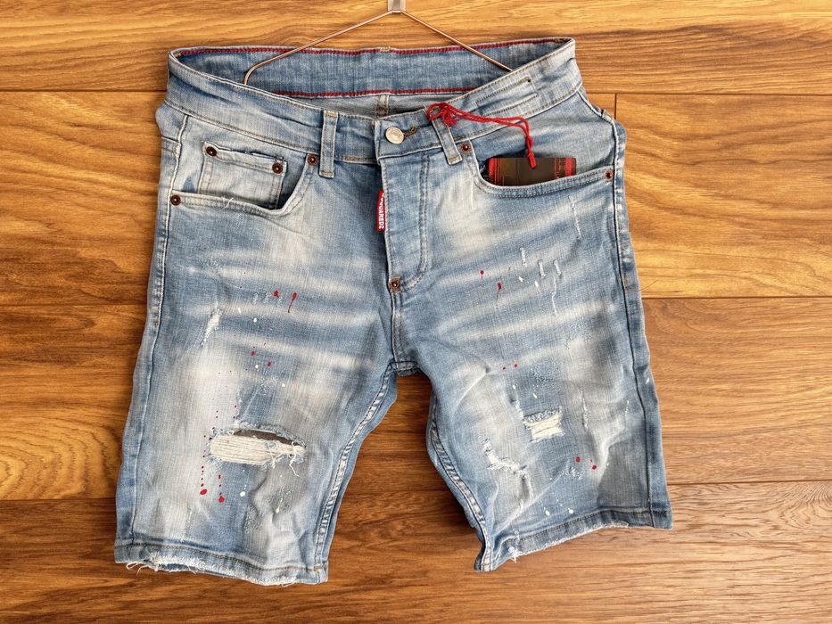 Dsquared spodenki jeansowe