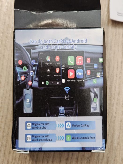 CarPlay Android Auto Smart Box – bezprzewodowy adapter USB