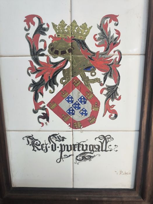 Quadro Azulejo Rei de Portugal