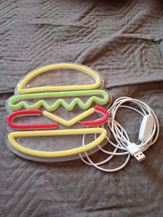 Neony LED na usb Hamburger i Lody