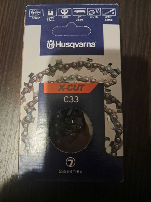 Набiр :шина та ланцюг Хускварна 38см