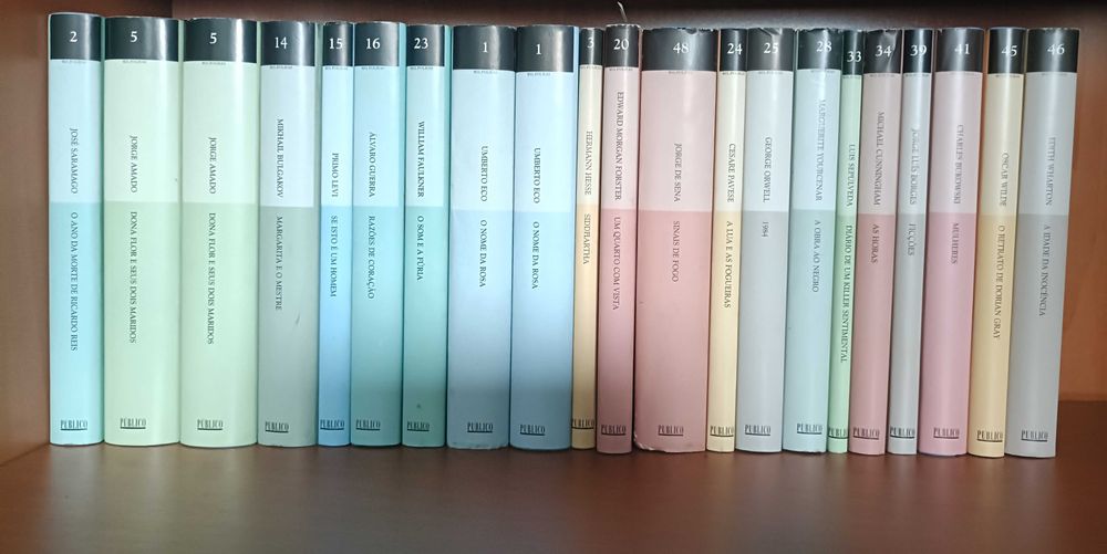 Livros da Colecção Mil Folhas do Público