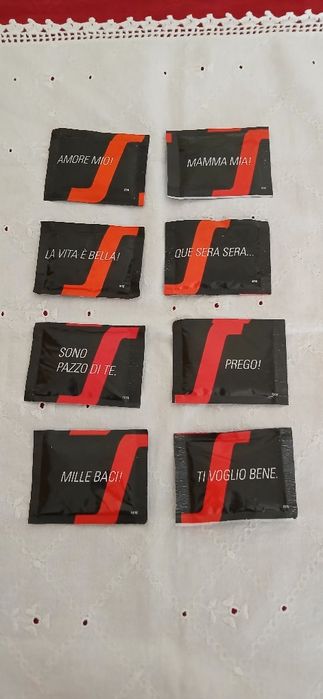 Pacotes de Açúcar Segafredo