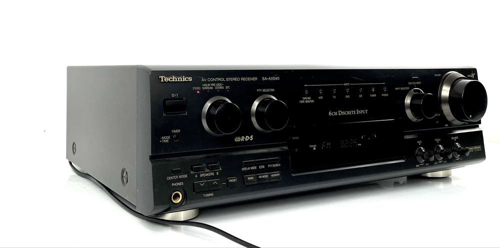 TECHNICS SA-AX540 Amplituner Stereo Receiver Audio HiFi, Lata Produkcji 1999-2001