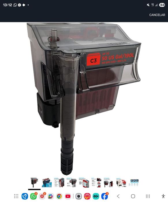 Filtro cascata Fluval C3