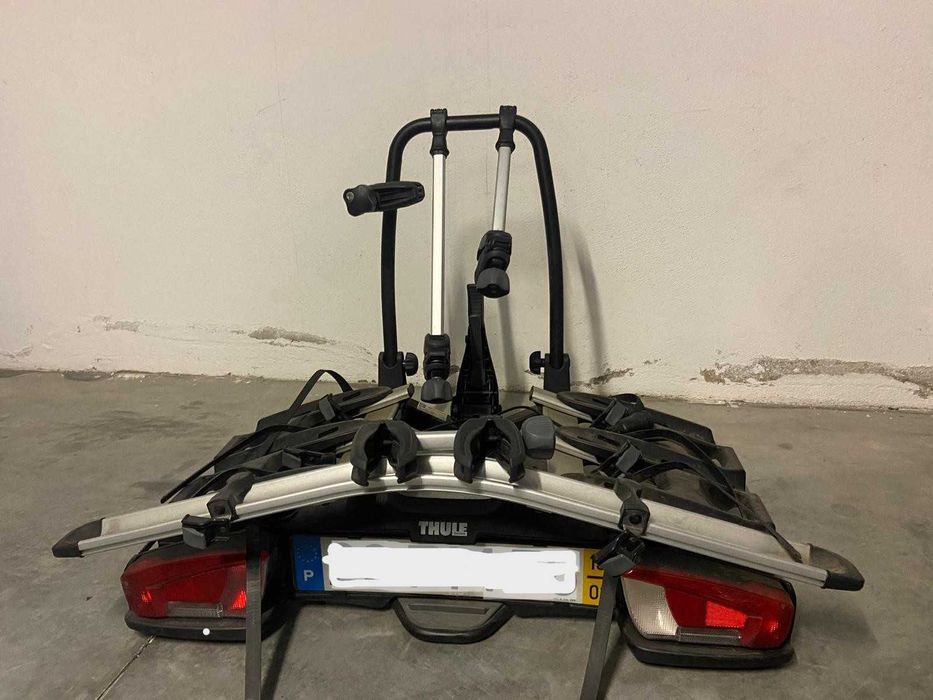 Suporte 4 bicicletas bola de reboque Thule VeloCompact 926 Excelente