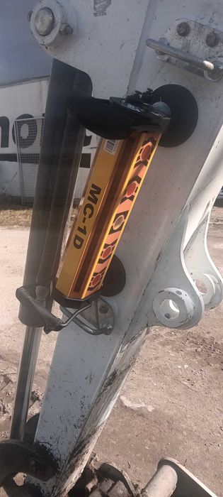 Minikoparka 3,5 t bobcat E34, niwelator,wiertnica, widły,wynajem 24h