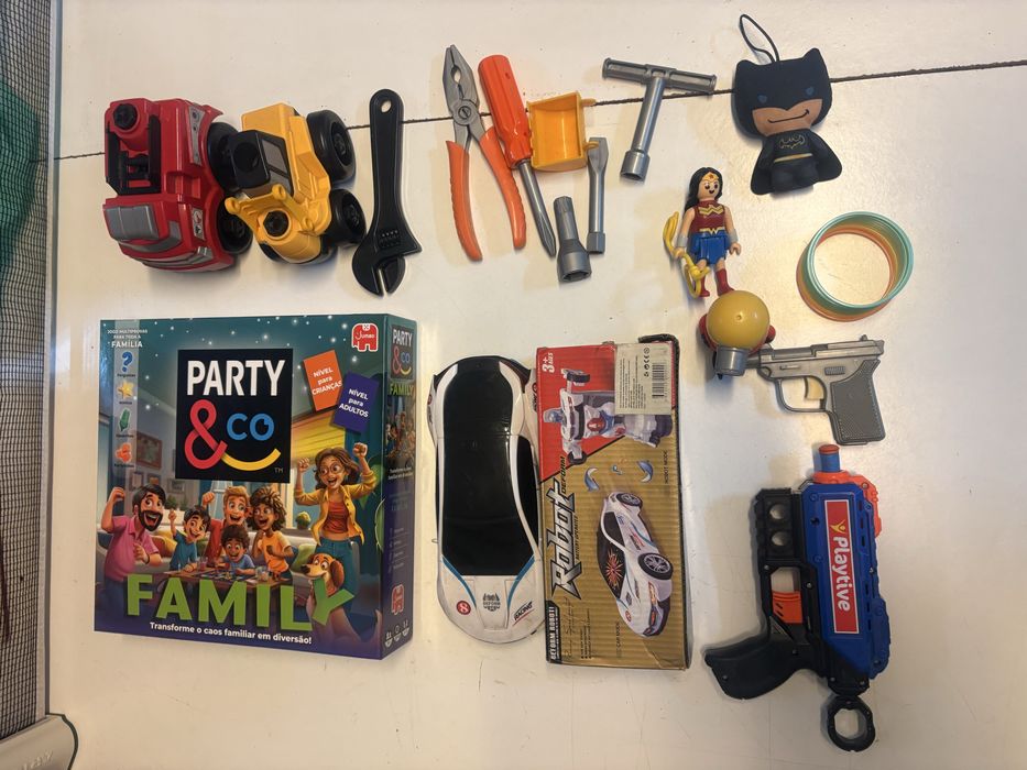 Brinquedos e jogos para crianças super ativos