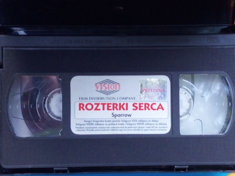 Rozterki Serca (Sparrow) – oryginał Vision, stan bdb

Opis ogłoszenia: