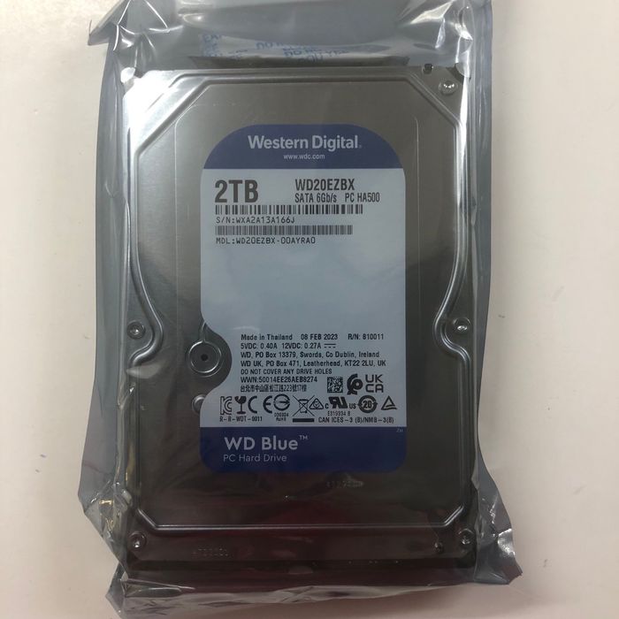 Жорсткий диск Western Digital Blue 2TB