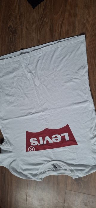 Koszulka t-shirt biała M LEVIS