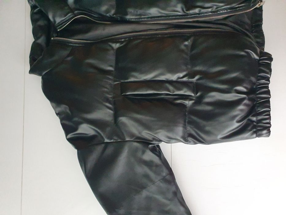 Kurtka zimowa bomberka czarna S