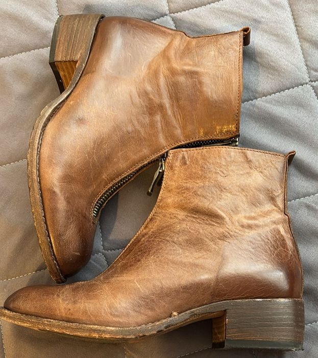 Botki skórzane firmy Venezia