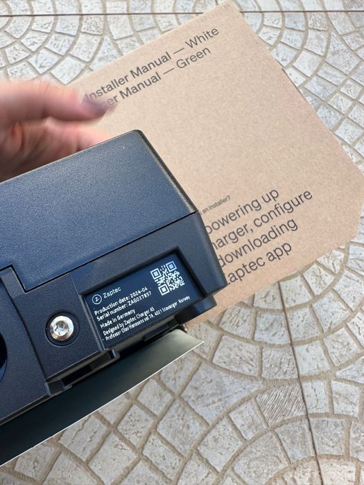 Carregador parede para carro elétrico - Zaptec Go