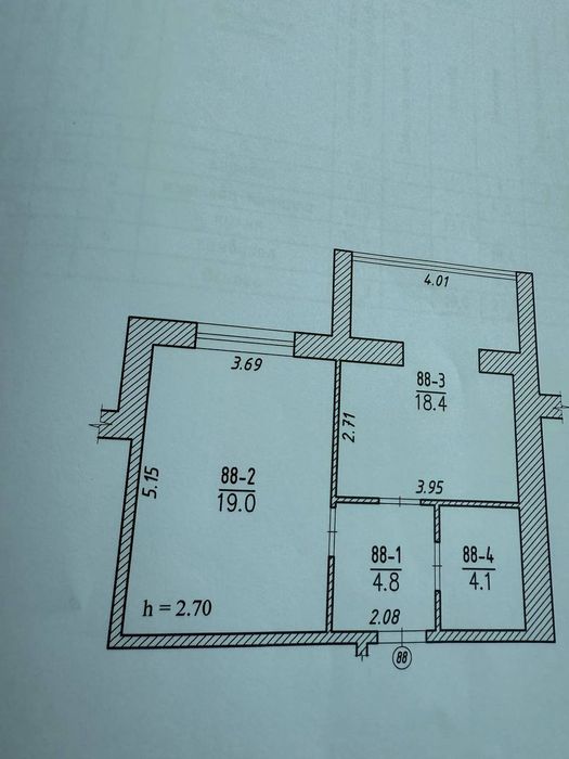 Продам 1 кімнатну квартиру