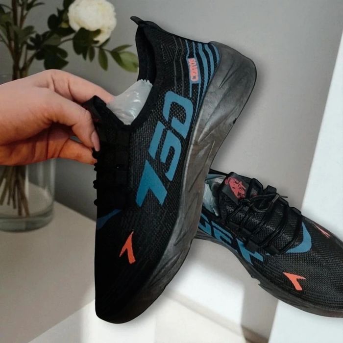 Nowe buty męskie do bieganie lekkie oddychające czarne sportowe