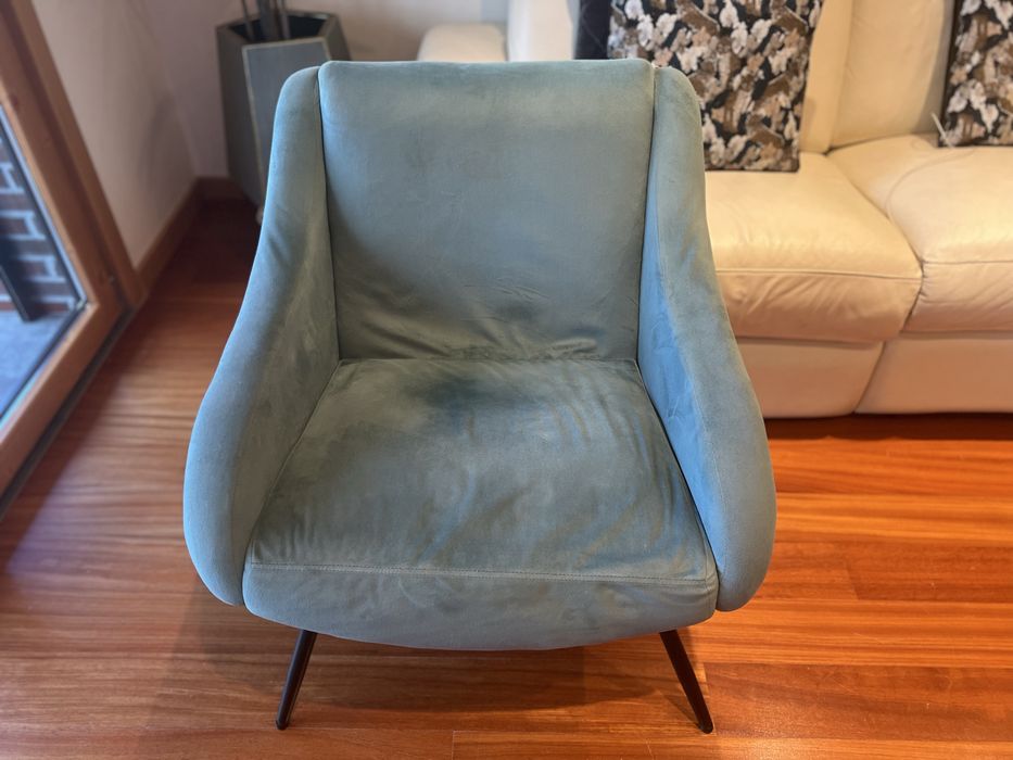 Cadeirão verde agúa