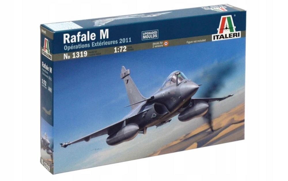 Italeri 1319 Samolot Rafale M Operations Exterieures 2011 model 1/72