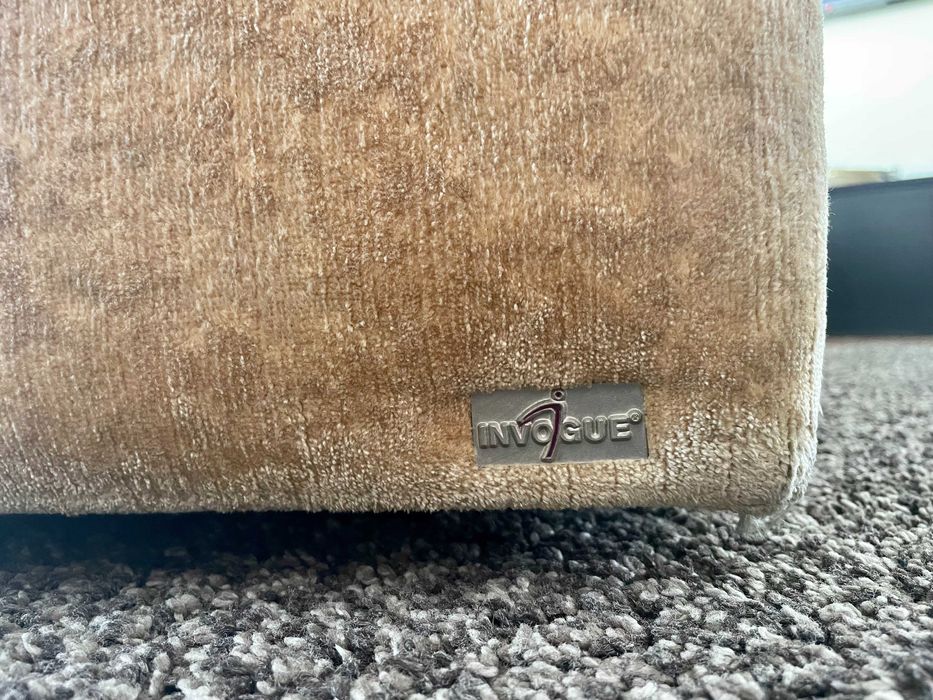 Sofá Tecido 3 lugares bege