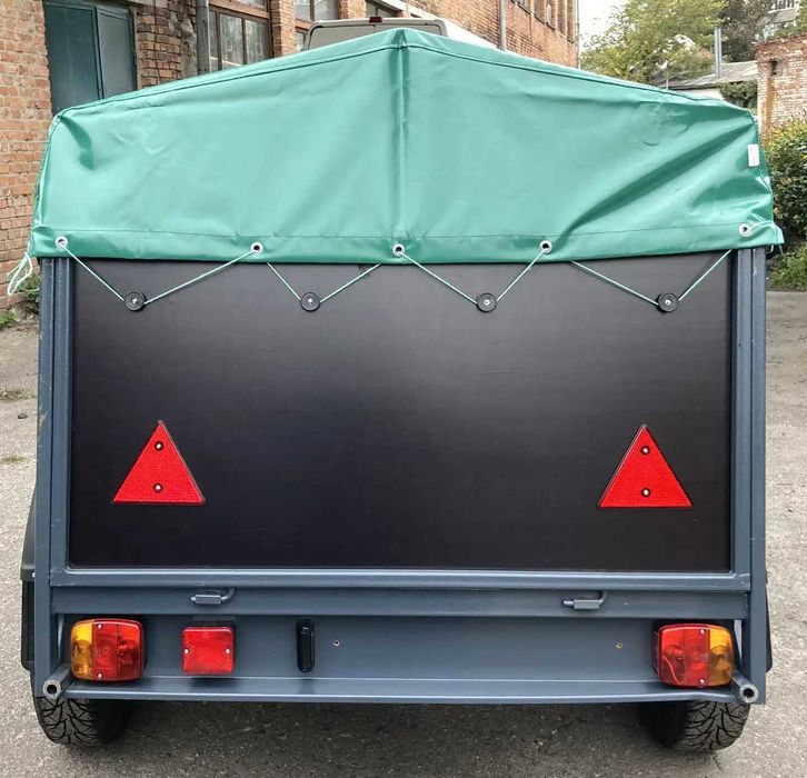 Причіп автомобільний бакеліт розмір 2000 на 1200 на 600мм Палич