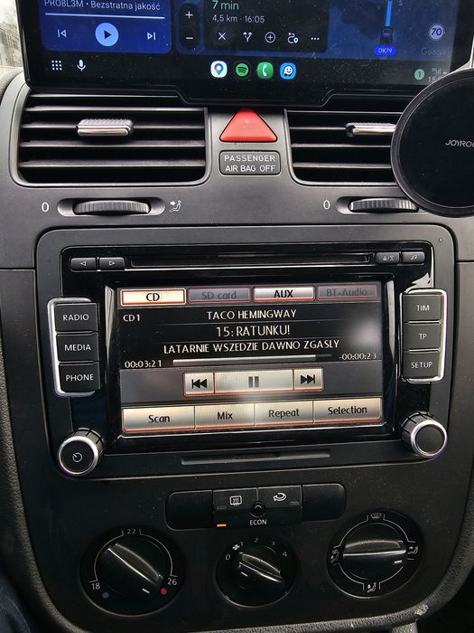 RCD510 Bosch Volkswagen Radio CD/AUX