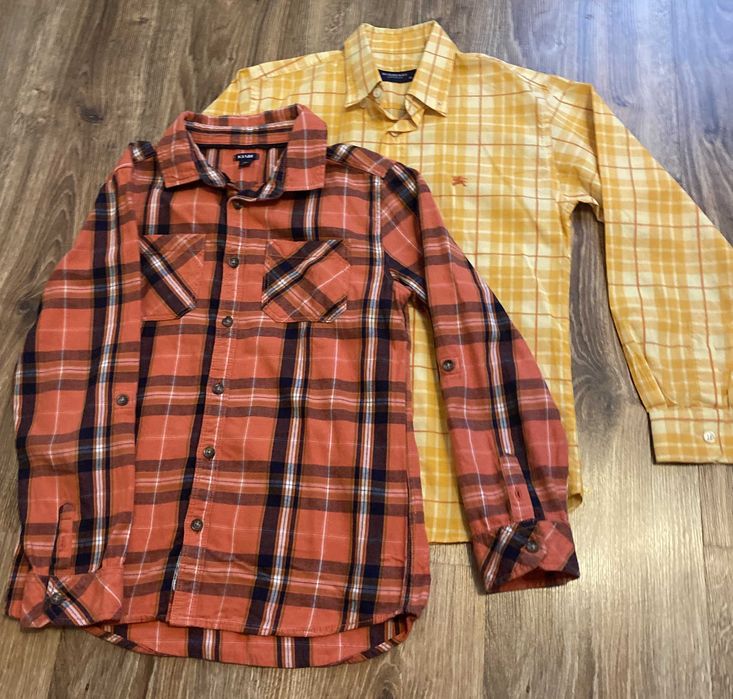 BURBERRY, KIABI- 2 koszule! Jak nowe. 9 lat.
