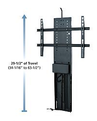 Elevador para ecrãs até 50'' - WHISPER RIDE TS750