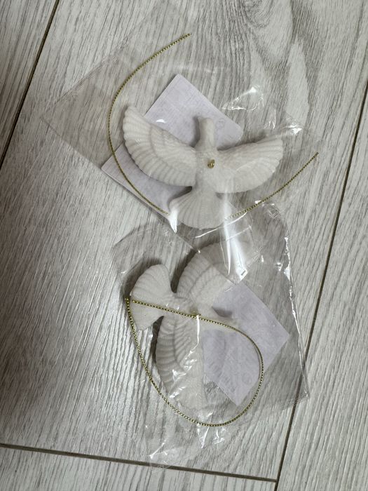 Сам удома голуби іграшки на ялинку горлиці