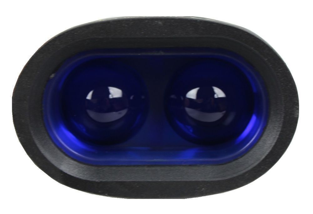 Lampa 2 LED Cree niebieska 8W 12-24V