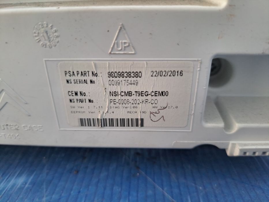 Peugeot 308 SW II 2012/2013/2014/2015/2016/2017/2018/2019/20 conta KMS