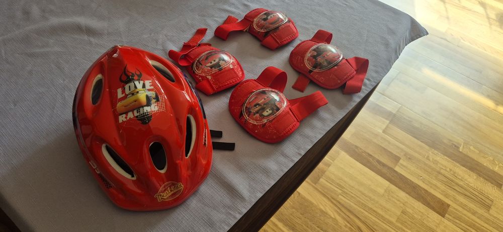 Sprzedam kask + ochraniacze