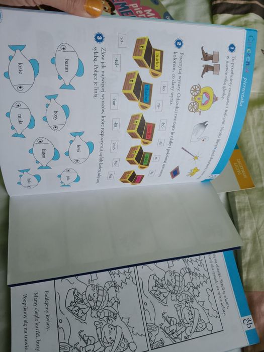 Nauka pisania literek i liczb