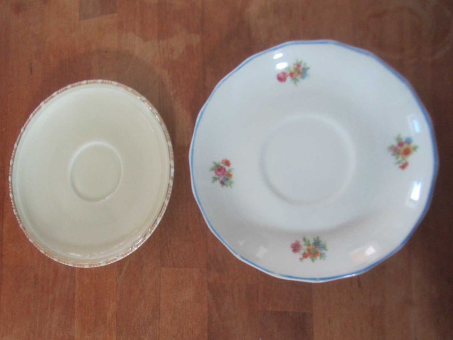 8 pratos antigos sacavém + vista alegre