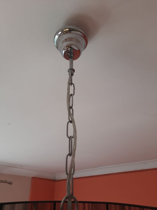 Lampa wisząca krysztaly glamour żyrandol czarny