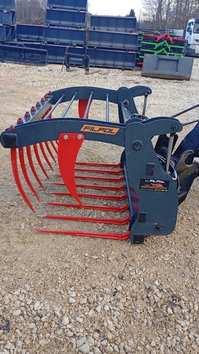 Krokodyl do obornika 1,5 m schowane siłowniki do tura Dostawa