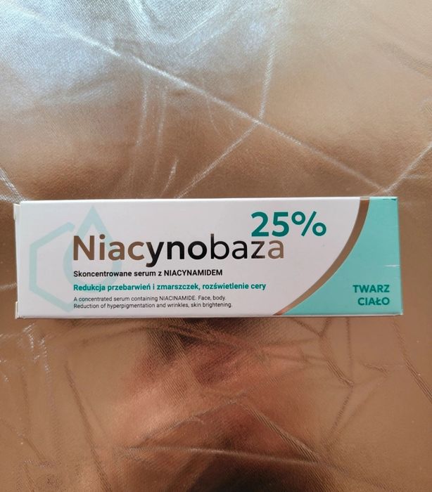 Niacynobaza NOWE serum na twarz i ciało, zmarszczki DEFICYT