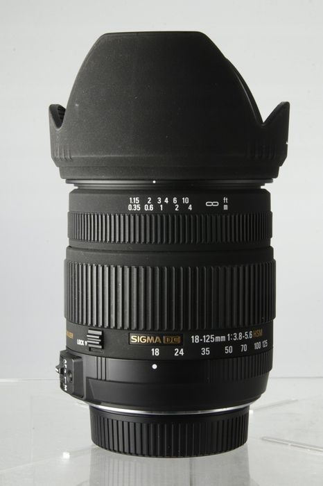 AF-S 18-125 3.8-5.6 HSM Sigma do Nikon F DX 23%VAT Gwar