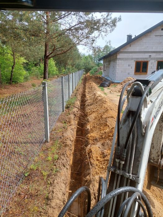 Usługi minikoparka