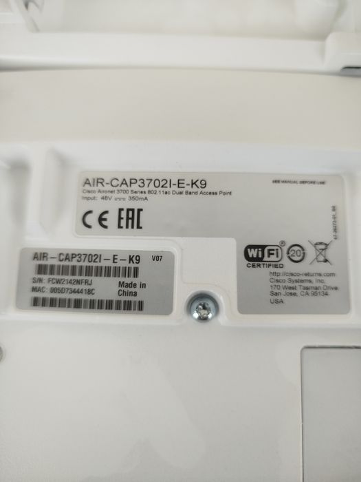 Cisco air Onet 3700 dwupasmowy punkt dostępowy sprawny