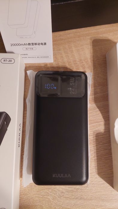 Портативний  акумулятор Power Bank Kuulaa 20 000 mAh