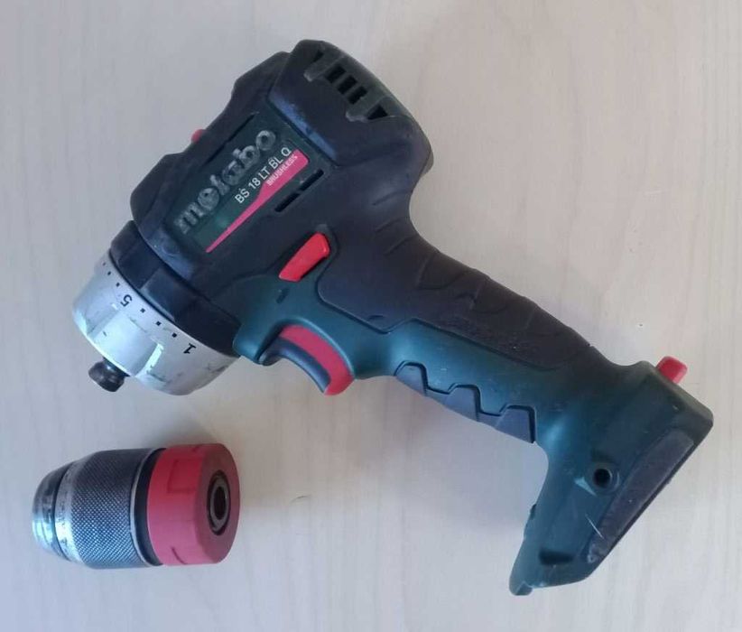 Акумуляторний дриль-шуруповерт (швидкозн. патрон) Metabo BS 18 LT BL Q