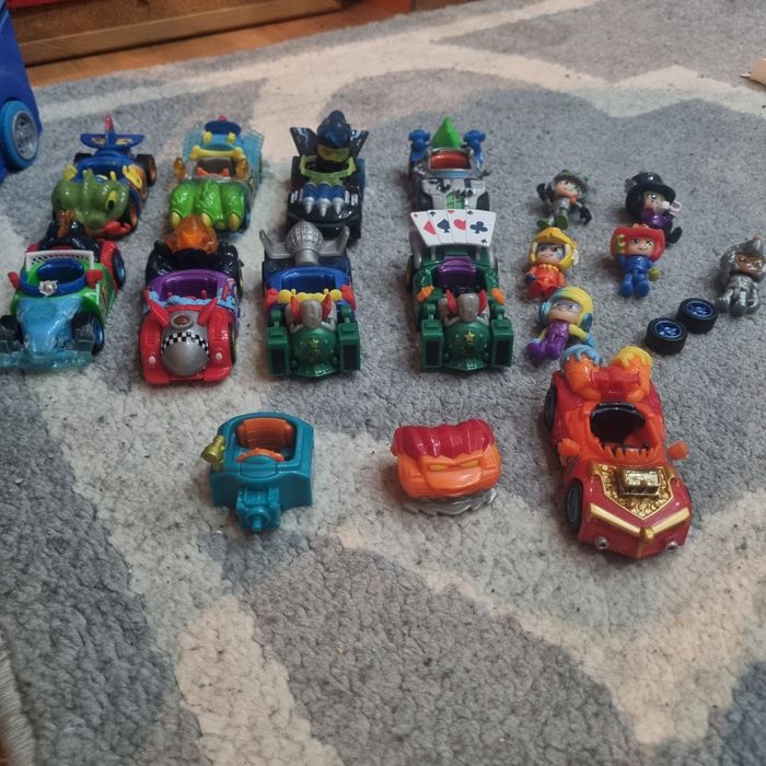 T-Racers Turbo Truck X-Racer niebieski plus autka