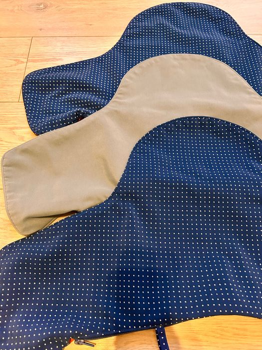 3 pokrowce na poduszkę do krzesła Antilop