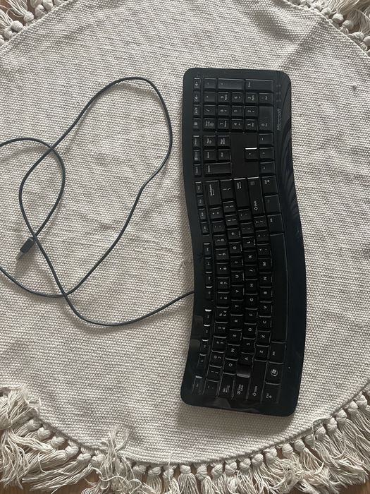 Klawiatura Microsoft USB curved multimedialna zaawansowana