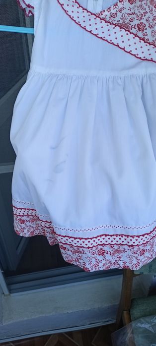 Платье детское на девочку на 1 - 2 года длинна 46 см летнее